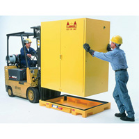 Double Drum Ultra-Safety Cabinet Bladder System, 63" lo x 38,5" la x 6,3" h, Capacit&eacute; de charge 3000 lb Seaboard Timber Mart