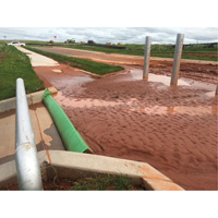 Green Ultra-Silt Dike&reg;, 7' L x 5' W Seaboard Timber Mart
