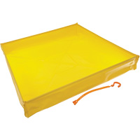 Flexible Ultra-Utility Tray&reg;, 30" L x 30" W x 4.8" H, 9.5 US gal. Spill Capacity Seaboard Timber Mart