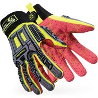 Rig Lizard&reg; 2028X Cut-Resistant Gloves, 6/X-Small, Synthetic/HPPE Palm, Elastic/Hook & Loop Cuff Seaboard Timber Mart