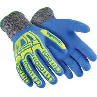 Rig Lizard&reg; Fluid 7102 Cut-Resistant Gloves, Size 5/2X-Small, 13 Gauge, Nitrile Coated, Fibreglass/HPPE Shell, ASTM ANSI Level A4 Seaboard Timber Mart