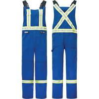 Westex&reg; DH Antistatic 6.5 oz. Flame Resistant Bib Pants, Small, Royal Blue Seaboard Timber Mart