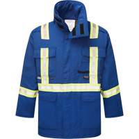 Westex&reg; DH Antistatic 6.5 oz. Flame Resistant Insulated Parka, Small, Royal Blue Seaboard Timber Mart