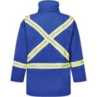 Avenger 9 oz. Flame Resistant Insulated Parka, 3X-Large, Royal Blue Seaboard Timber Mart