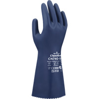 CN740 Chemical-Resistant Gloves, Size Small/7, 13" L, Nitrile, 15-mil Seaboard Timber Mart