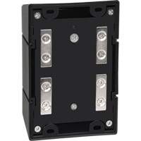 Magnetic Wall Mount Barrier with Magnetic Tape, Plastic, Magnetic Mount, 15', Black and Yellow Tape Seaboard Timber Mart