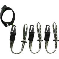 GearLink Wrist Lanyard with Interchangeable Ends, Fixed Length, Hook & Loop/Loop Seaboard Timber Mart
