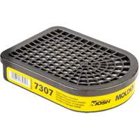 Semi-Rectangular Respirator Cartridge, Gas/Vapour Cartridge, Acid Gas/Organic Vapour Seaboard Timber Mart