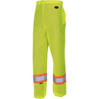5670 Traffic Safety Pants, Polyester, 2X-Small/X-Small, High Visibility Lime-Yellow Seaboard Timber Mart