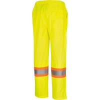 5999PW Women's  Traffic Safety Pants, Polyester, X-Small, High Visibility Lime-Yellow Seaboard Timber Mart