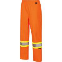 5627W Women's Waterproof Bib Pants, Polyester/Polyurethane, X-Small, High Visibility Orange Seaboard Timber Mart