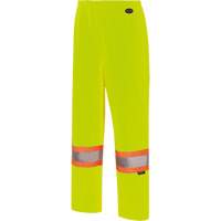 5629W Women's Waterproof Bib Pants, Polyester/Polyurethane, X-Small, High Visibility Lime-Yellow Seaboard Timber Mart