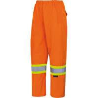 5586 Pantalon de s&eacute;curit&eacute; hydrofuge de 450D, Polyester/Polyur&eacute;thane, 4T-Grand, Jaune lime haute visibilit&eacute; Seaboard Timber Mart
