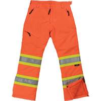 Pantalon de s&eacute;curit&eacute; isolant et extensible pour femmes, Polyester, T-petit, Orange haute visibilit&eacute; Seaboard Timber Mart