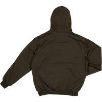 Water Repellent Fleece Pullover Hoodie, Men's, Small, Black Seaboard Timber Mart