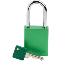 Lockout Padlock, Safety Padlock, Keyed Different, Aluminum, 1-1/2" Width Seaboard Timber Mart