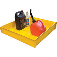 Flexible Utility Tray, 12" L x 12" W x 2 US gal. Spill Capacity Seaboard Timber Mart