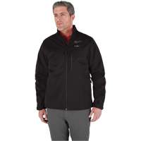 M12 Heated Toughshell Jacket with Battery, Men's, Small, Black Seaboard Timber Mart