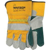 Gants d'ajusteur Mad Dog, Taille unique, Paume en Cuir de vache refendu Seaboard Timber Mart