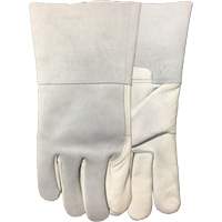 Gants d'ajusteur Fabulous Fabricator 2757E, Petit, Paume en Cuir fleur de vache, Doublure en Molleton de coton Seaboard Timber Mart