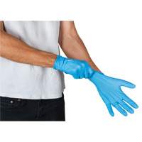 Vending Pack Disposable Gloves, Large, Nitrile, 4.5-mil, Powder-Free, Blue, Class 2 Seaboard Timber Mart