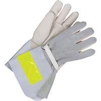 Gants de travail doubl&eacute;s avec poignet de 5", Cuir fleur de vache, Taille 10 Seaboard Timber Mart
