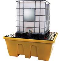 IBC Spill Pallet, 333 US gal. Spill Capacity, 66" x 66" x 27.5" Seaboard Timber Mart