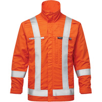 UltraSoft&reg; 7 oz. Skyline Summer Bomber Jacket, Small, High Visibility Orange Seaboard Timber Mart