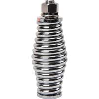 Heavy-Duty Safety Whip, Threaded Mount, 8' High, Orange with Reflective X Seaboard Timber Mart