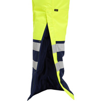 Bisley&reg; Extreme Cold Bib Overall, Polyester, Small, High Visibility Lime-Yellow Seaboard Timber Mart