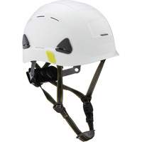 Fibre Metal Climbing Style Safety Helmet, Meets CSA Type 2, Ratchet Suspension, Vented Seaboard Timber Mart