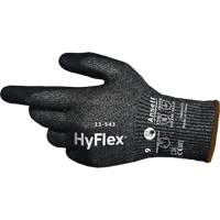 HyFlex&reg; 11-543 Cut Resistant Gloves, Size 6, 13 Gauge, Nitrile Coated, Nylon/Stainless Steel/HPPE/Spandex Shell, ASTM ANSI Level A7/EN 388 Level F Seaboard Timber Mart