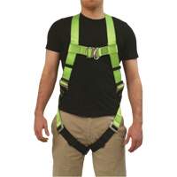 FBH-10000L Contractor Series Safety Harness, CSA Certified, Class AL, 400 lbs. Cap. Seaboard Timber Mart