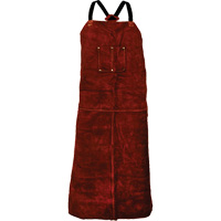 Tillman&reg; 3842 Cowhide Apron, Bib, 42" L, Brown Seaboard Timber Mart