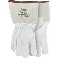 549 Van Goat Arc Rated Cut-Resistant Gloves, Size Medium, Cutshield/Para-Aramid/Polyester/Stainless Steel/Goatskin Shell, ASTM ANSI Level A6/EN 388 Level F Seaboard Timber Mart