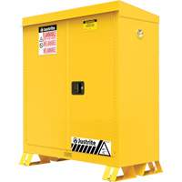 Outdoor Flammable Storage Cabinet, 30 gal., 2 Door, 43" W x 44" H x 18" D Seaboard Timber Mart