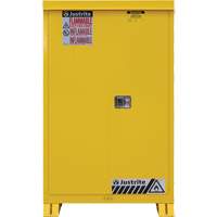 Outdoor Flammable Storage Cabinet, 45 gal., 2 Door, 43" W x 65" H x 18" D Seaboard Timber Mart