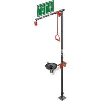 Combination Shower with Open Stainless Steel Bowl & Top Inlet, Pedestal Seaboard Timber Mart