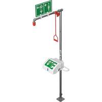 Combination Shower with Closed ABS Bowl & Top Inlet, Pedestal Seaboard Timber Mart