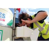 Mobile Self-Contained Emergency Safety Shower with Eye & Face Wash, 30 gal. Capacity, Meets None Seaboard Timber Mart