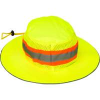 Evaporative Cooling Ranger Hat, Hi-Vis Lime Seaboard Timber Mart