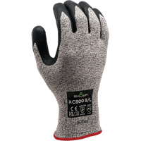 XC800 Cut-Resistant Gloves, Size 6/Small, 13 Gauge, Nitrile Coated, HPPE Shell, ASTM ANSI Level A5/EN 388 Level E Seaboard Timber Mart