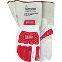 Van Goat 1-Finger Cut-Resistant Mitts, Size Medium, Goatskin Shell, ASTM ANSI Level A7 Seaboard Timber Mart