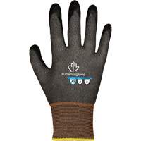 Gants ultra-minces r&eacute;sistants &agrave; la coupe S21TAXRFN , Taille 5, Calibre 21, Rev&ecirc;tement Mousse de nitrile, Enveloppe en TenActiv, ASTM ANSI niveau A5 Seaboard Timber Mart