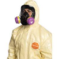 Tychem&reg; 6000 SFR Coverall, Size Small, Khaki Seaboard Timber Mart