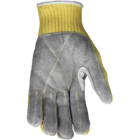 CutPro&reg; Cut Resistant Work Gloves with Split Leather Palm, Size Small, 7 Gauge, Kevlar&reg; Shell, ASTM ANSI Level A3 Seaboard Timber Mart
