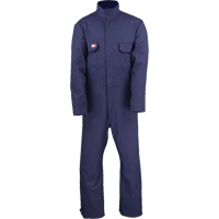 Westex UltraSoft&reg; Welder's Coverall - Regular, Size Small, Navy Blue Seaboard Timber Mart