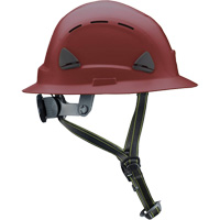 Casque Fibre Metal de style escalade avec bordure compl&egrave;te, R&eacute;pond aux normes CSA type 2, Suspension Rochet, Ventil&eacute; Seaboard Timber Mart