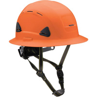 Casque Fibre Metal de style escalade avec bordure compl&egrave;te, R&eacute;pond aux normes CSA type 2, Suspension Rochet, Ventil&eacute; Seaboard Timber Mart