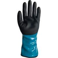 Gants alimentaires de protection contre les produits chimiques, le froid et la coupe, Taille 7, 12" lo, PVC, Doublure en Nylon Seaboard Timber Mart